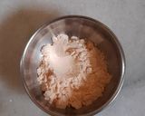 A picture of step 1 of Crunchy Coffee Custard.