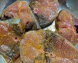 Foto langkah ke 1 dari resep Gulai Ikan Tongkol Kacang Panjang.