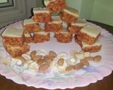 A picture of step 11 of Carrot Khoya Burfi.