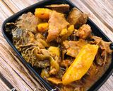 A picture of step 8 of Assorted and Ram meat pepper soup.