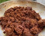 A picture of step 5 of Beef Rendang.