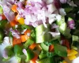 A picture of step 2 of Pasta Salad.