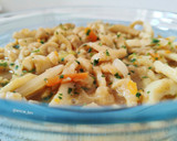 Foto del paso 6 de la receta: Tallarines de calamar con verduras