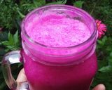 Foto langkah ke 7 dari resep Jus buah naga.