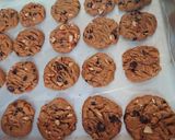 Foto langkah ke 6 dari resep Choco chips almond cookies.