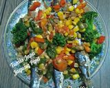 Foto langkah ke 5 dari resep Tumis Japu Jagung Pipil.