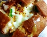स्टफ गार्लिक बटर पिज्जा बन(stuff garlic butter pizza bun recipe in hindi) रेसिपी चरण 4 फोटो