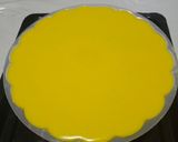 Foto langkah ke 7 dari resep Puding Kaca Buah Mangga.