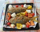 Foto langkah ke 5 dari resep Ikan Ekor Kuning Panggang.