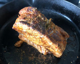 A picture of step 2 of Slow cooked pulled pork with sweet potato mash and healthy slaw.