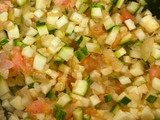 Tomate gratinado relleno