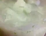 A picture of step 2 of Mint sweet lassi.