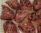 Foto langkah ke 26 dari resep Orange Peel Double Chocolate Sourdough Bread.