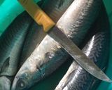 A picture of step 1 of Fish Kebabs.