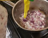 A picture of step 6 of My Chicken, Caramelised onion & Mango sauce.