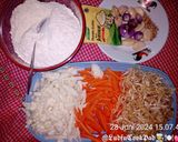 Foto langkah ke 1 dari resep Bakwan Sayur Crunchy (ote-ote sambel kacang).