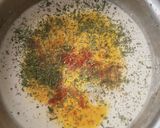 A picture of step 2 of Khandvi.