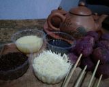 Foto langkah ke 7 dari resep Uwi tusuk saus celup.