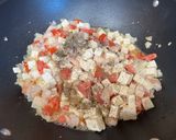 A picture of step 2 of Filipino Vegetable Lumpia.