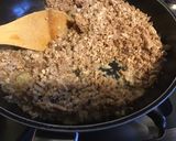 Une image de l'étape 10 de Chapon haché aux poivrons rouges et pesto.
