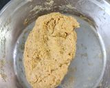 A picture of step 2 of Mung paratha (no onion no garlic).