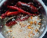 A picture of step 5 of Pavakkai /bitter gourd pitlai.