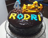 Foto del paso 9 de la receta: Torta de vainilla con baño de chocolate
