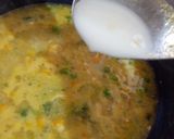 A picture of step 5 of Corn mater soup.