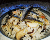 Foto del paso 6 de la receta: Arroz salteado con champiñones y gambas