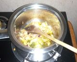 A picture of step 2 of Fried beans#4weekschallenge.