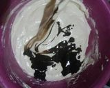 Foto langkah ke 5 dari resep Kukus coklat bluberry.
