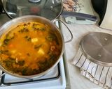 A picture of step 14 of Суп гороховый с копчёностями.