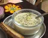 A picture of step 12 of Cream of Chicken Soup 🍲.