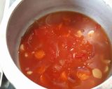 A picture of step 2 of Tomato-Carrot soup.