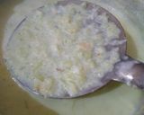 A picture of step 2 of Hyderabadi Kaddu ki kheer.