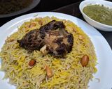 A picture of step 12 of Arabian Biryani.