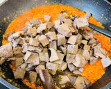 Foto langkah ke 7 dari resep Sambal goreng kentang hati sapi dan petai (Resep No.114).