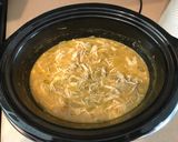 A picture of step 6 of Crockpot Chicken and Dumplings.