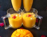मैंगो मिल्क मलाई शेक (mango milk malai shake recipe in Hindi) रेसिपी चरण 5 फोटो