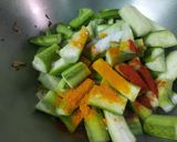 A picture of step 3 of Turai / Nenua Aloo Posto.
