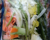 Foto del paso 1 de la receta: Concentrado casero de verduras y pollo