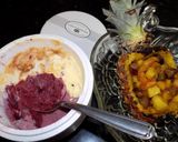 Foto del paso 14 de la receta: Ananá con ensalada de frutas tibia y helado