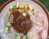 Foto langkah ke 4 dari resep Nasi lengko(sego lengko) khas tegal.