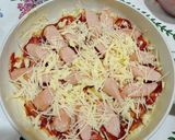 Gambar langkah 4 resipi 👩‍🍳Pan-Toasted Bread Pizza.