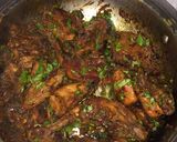 A picture of step 4 of Orange-Honey Chicken.