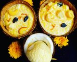 A picture of step 6 of Coconut Blossom Phirni.