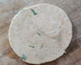 A picture of step 7 of Urad dal puri.