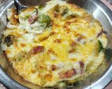 Foto del paso 9 de la receta: 👵🏻Repollitos de Bruselas con panceta, salsa blanca y queso, al horno 👵🏻Receta de la abuela Coca❤