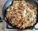 A picture of step 14 of Schezwan Fried Rice.