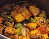 A picture of step 6 of Paneer tikka in Air fryer.